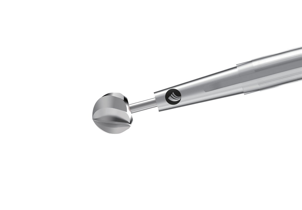 Bur trans-nasal do crânio
