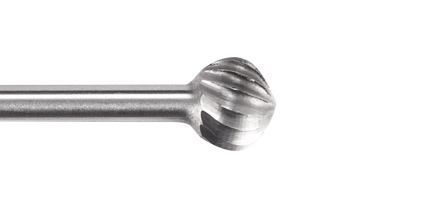 Bur slim de aço inoxidável redondo